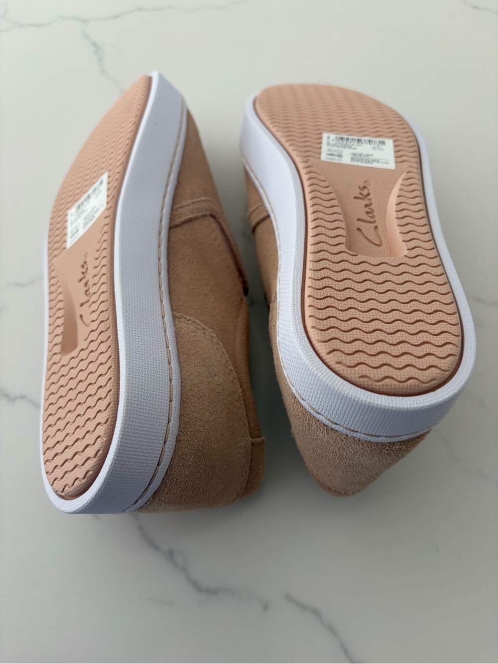 Clarks 7.5 M Women's Pawley Bliss Slip On Trainers NWT - Picture 7 of 10